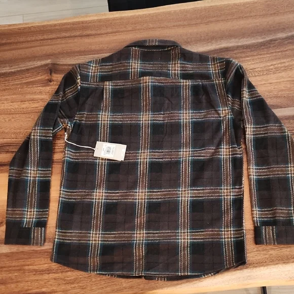 RVCA Flannel SZ Mens LG NWT - Picture 7 of 8